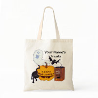 Happy Halloween! - Trick or Treat Canvas Bags