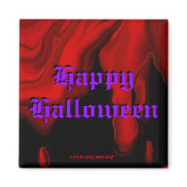 Happy Halloween v2 magnet magnets