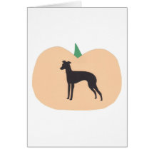 Happy Halloween Whippet Greeting Cards
