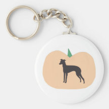 Happy Halloween Whippet Key Chains