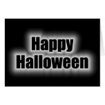 Happy Halloween White Glow