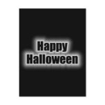 Happy Halloween White Glow