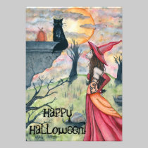Happy Halloween! Wiggles and the Witch Invitation invitations