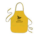 Happy Halloween! Witch Hat Kid's Apron