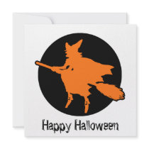 Happy Halloween Witch invitations by magarmor Happy Halloween Witch invitations