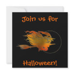 Happy Halloween Witch Invitations