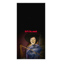 Happy Halloween!-Witch Photo Card photo cards