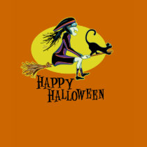 Happy Halloween Witch t-shirts by AHalloweenTrail Happy Halloween Witch t-shirts