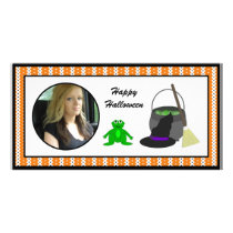 Happy Halloween Witch's Cauldron  Photo Cards photo cards