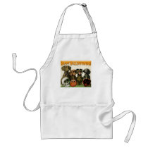 Happy Halloweiners Halloween Apron