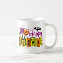 Happy Hallowine Mugs