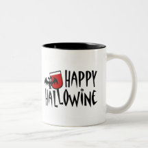 Happy Hallowine Mugs