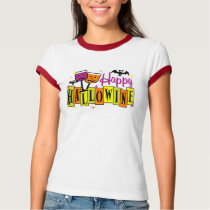 Happy Hallowine t-shirts by WIneObsessions Happy Hallowine t-shirts