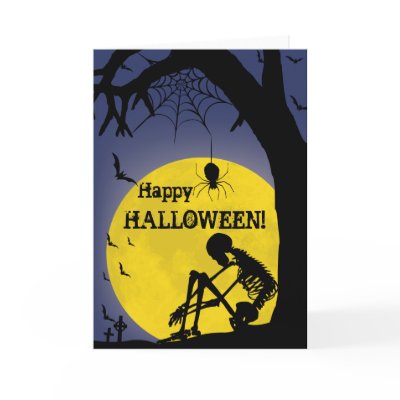 Happy Haloween Card by TheMoodySparrow
