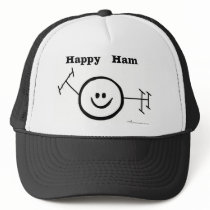 Happy Ham Smiley Mesh Hats