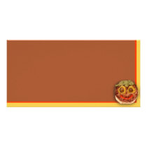 Happy Hamburger Custom Photo Card