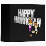 Happy Hanakkuh Vinyl Binder