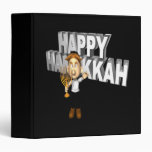 Happy Hanakkuh Vinyl Binders