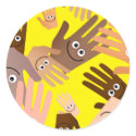 Happy Hands Wallpaper stickers