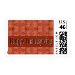 happy hanksgiving postage stamp