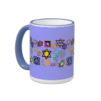 HAPPY HANNUKAH MUGS