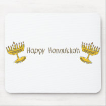Happy Hannukkah mousepads