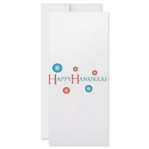 Happy Hanukkah 2 rack cards