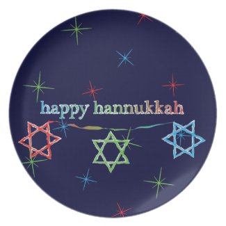 Happy Hanukkah – 3 Magen Davids