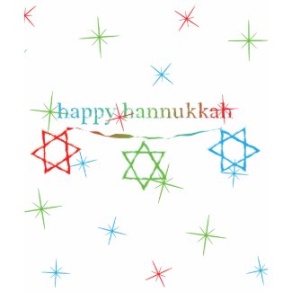 Happy Hanukkah – 3 Magen Davids shirt