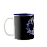Happy Hanukkah Blue Wreath & Star Coffee/Tea Mug mugs