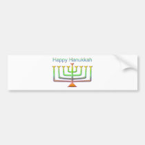 Happy Hanukkah bumper stickers