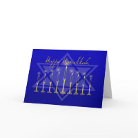 Happy Hanukkah Card card
