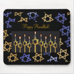Happy Hanukkah! Custom Mousepad