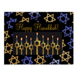 Happy Hanukkah! Custom Postcard Template