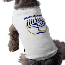 Happy Hanukkah Customizable GIfts and Tees pet clothing by naturetees Happy Hanukkah Customizable GIfts and Tees pet clothing