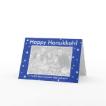 HAPPY HANUKKAH! Customizable My Dog Votes Card