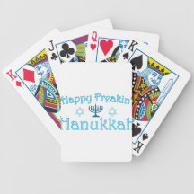 happy hanukkah deck of cards