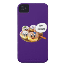 Happy Hanukkah Donuts iPhone 4 Covers