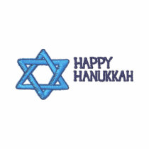 Happy Hanukkah Embroidered Shirts - Lite Apparel embroidered shirts by naturetees Happy Hanukkah Embroidered Shirts - Lite Apparel embroidered shirts