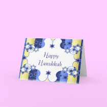 Happy Hanukkah Greeting Card