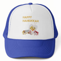 Happy Hanukkah hats by jonnydowntown Happy Hanukkah hats