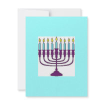 Happy Hanukkah invitations by Incatneato Happy Hanukkah invitations