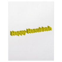 Happy Hanukkah letterhead