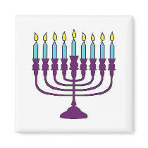 Happy Hanukkah magnets by Incatneato Happy Hanukkah magnets
