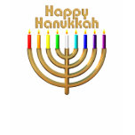 Happy Hanukkah Menorah