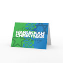 Happy Hanukkah Merry Christmas Card by OurJewishCommunity Happy Hanukkah Merry Christmas Card