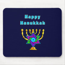 Happy Hanukkah Mouse Pad