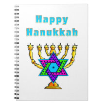 Happy Hanukkah Notebooks