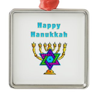 Happy Hanukkah ornament