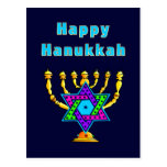Happy Hanukkah Post Card